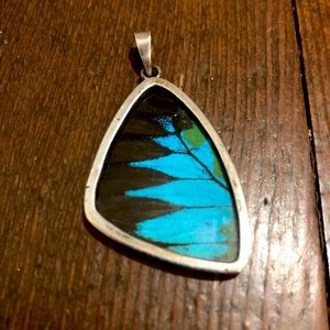 Butterfly wing pendant
